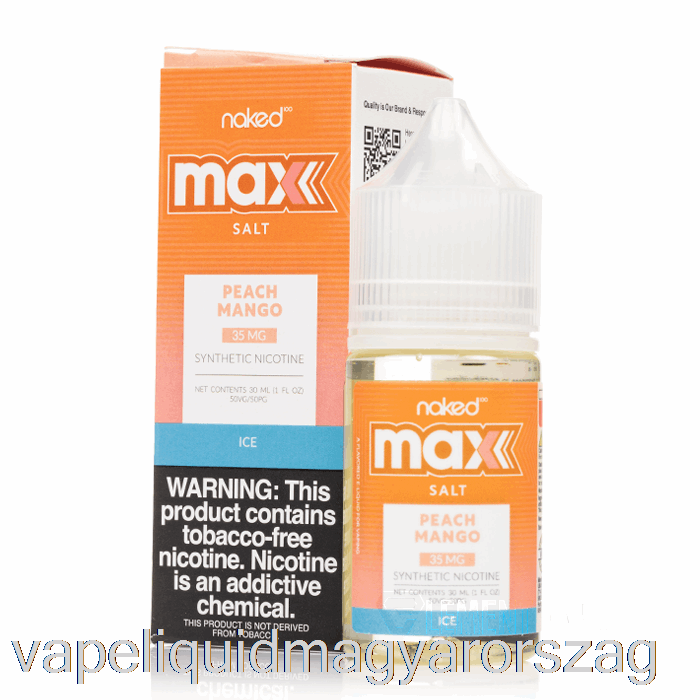 Jeges Barack Mangó - Csupasz Max Só - 30ml 50mg Vape Toll